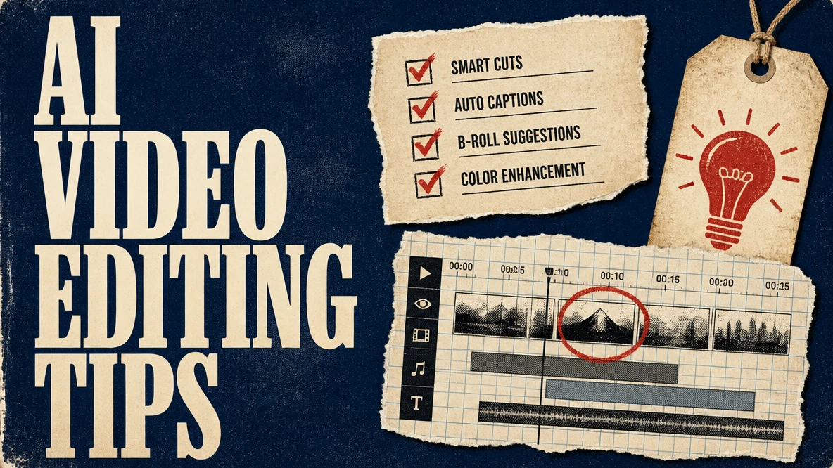 AI Video Editing Tips That Actually Save Time in Post